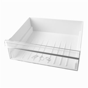 Grøntskuffe til køleskab og kølefryseskab fra Blomberg og andre mærker.